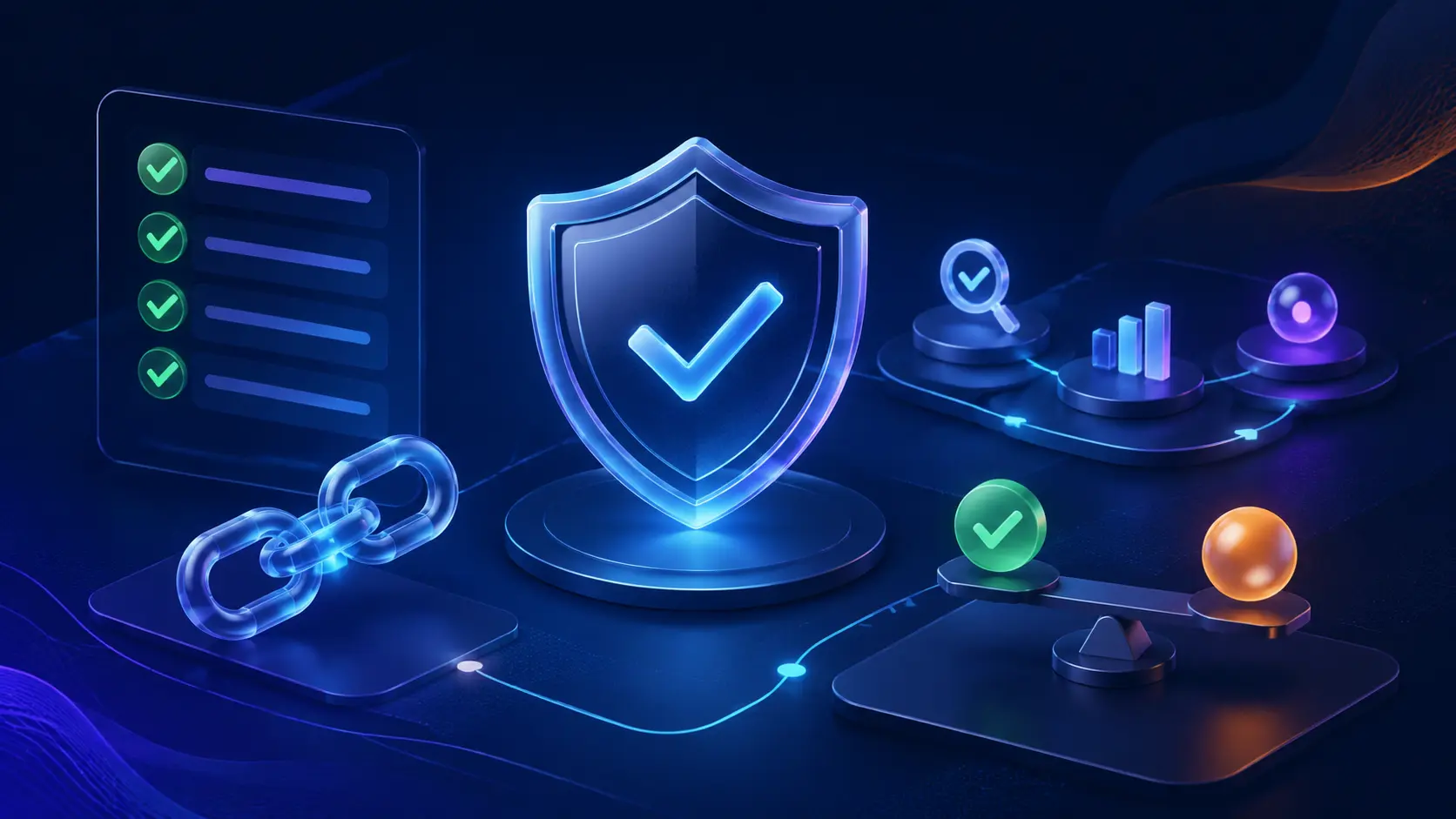 Protective shield, verified checklist and measured campaign workflow